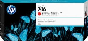 HP P2V81A INK 746 300-ML CHROMATIC RED Original