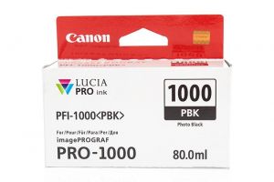 CANON PFI1000PBK INK TANK PHOTO BLACK Original