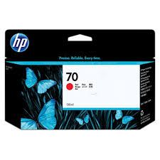 HP C9456A INK 70 RED 130ML Original