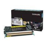 Lexmark X748H3YG TONER CORP YEL 10K Original