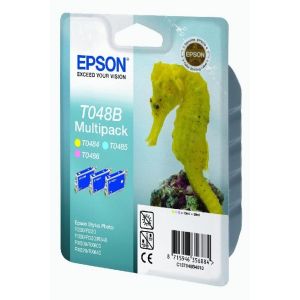 Epson C13T048B4010 INK SPHR300 COL TRPK Original