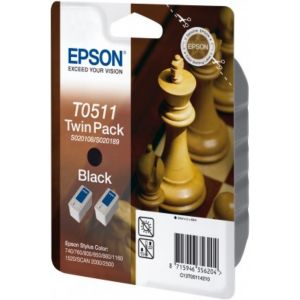 Epson C13T05114210 INK SCOL740 BK TWINPK Original