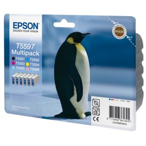 Epson T55974010 INK RX700 6PACKS Original