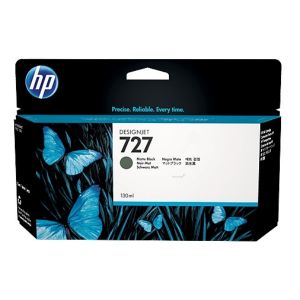 HP B3P22A INK 727 130-ML Matte Black Original