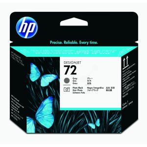 HP C9380A INK 72 Printhead Gray-PH Black Original