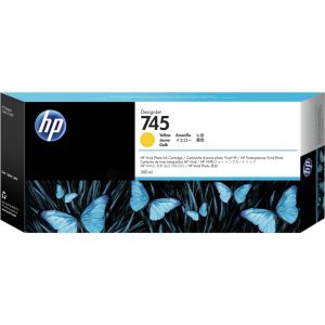 HP F9K02A 745 INK 300-ML YELLOW Original