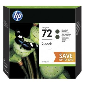 HP P2V33A 72 INK 130ML BLACK 2-PACK Original