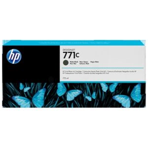 HP B6Y07A INK 771C 775ML Matte Black Original