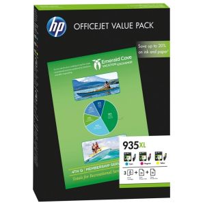 HP F6U78AE INK 935XL CMY OVP PACK Original