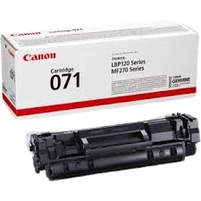 Canon CRG071 Toner LBP122DW MF272/5DW Black Original 1.2K