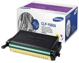 Samsung CLP-Y660A Toner CTG Yellow Original