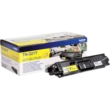 Brother TN321Y Toner STD 1.5K Yellow Original TN-321Y