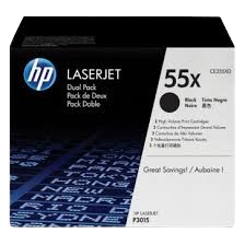 HP CE255XD Toner Black DUAL PACK Original