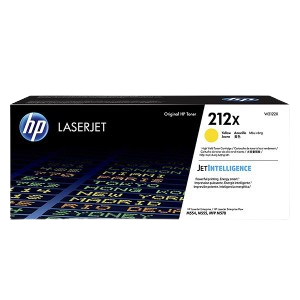 HP W2122X Toner 212X HIGH YIELD Yellow Original