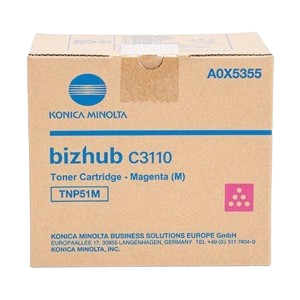 Minolta TNP51M Toner CTG MAG C3110 Original