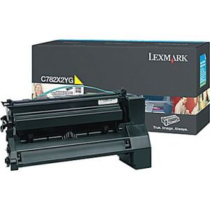 LEXMARK C782X2YG TONER C782 YEL EHY 15K ORIGINAL