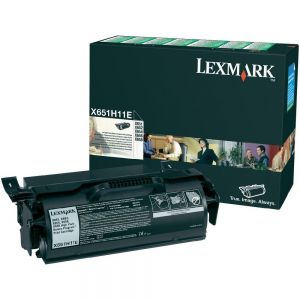 LEXMARK X651H11E TONER X651/2 HYRET 25K ORIGINAL