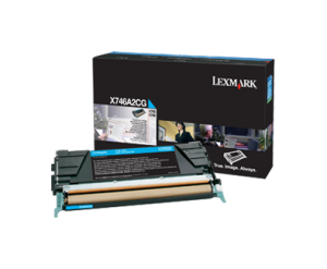 LEXMARK X746A2CG TONER X746, X748 CYA ORIGINAL