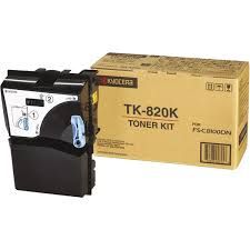 KYOCERA TK820K TONER FSC8100DN BK 15K ORIGINAL