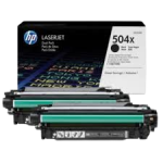 HP CE250XD Toner 504X DUAL PACK Black Original