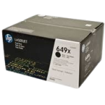 HP CE260XD Toner 649X Black DUAL PACK Original