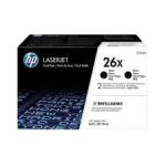 HP CF226XD 26X Toner 2-PACK Black Original