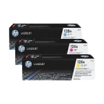 HP CF371AM Toner 128A TRI-PACK CYM Original