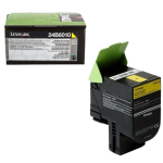 Lexmark 24B6010 Toner Yellow 3K C2132 Original