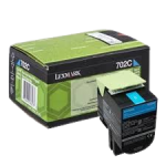 Lexmark 70C20CE 702CE Cyan Corporate 1K Original