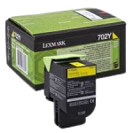 Lexmark 70C20YE 702YE YELL CORPORATE 1K Original