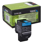 Lexmark 70C2HC0 Toner 702HC HRET CYA 3K Original