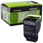 Lexmark 70C2HKE Toner 702HKE CORP Black 4K Original