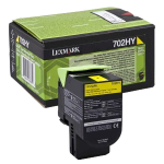 Lexmark 70C2HY0 Toner 702HY HRET YEL 3K Original