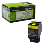 Lexmark 70C2HYE Toner 702HYE CORP Yellow 3K Original