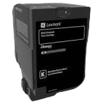 Lexmark 74C20KE Toner Black CORPORATE Original