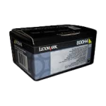 Lexmark 80C0H40 Toner 800H4 HIGH YEL 3K Original