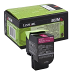 Lexmark 80C20M0 Toner 802M RET MAG 1K Original