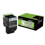 Lexmark 80C2HKE Toner 802HKE CORP BLK 4K Original