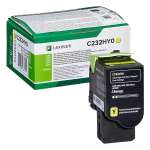 Lexmark C232HY0 Toner HI RET Yellow 2.3K Original