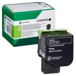 Lexmark C242XK0 Toner EXT HI RET Black 6K Original