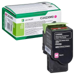 Lexmark C242XM0 Toner EXT HI RET Magenta 3.5K Original