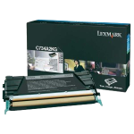 Lexmark C734A2KG Toner Original Black C734/6 8K