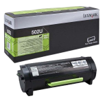 Original Lexmark 50F2U00 / 502U Toner Black