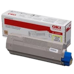 Original OKI 45396301 / MC760/770/780 Toner Yellow